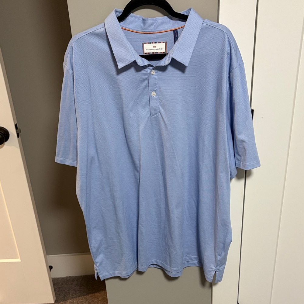Elegant Sky Blue Polo Shirt